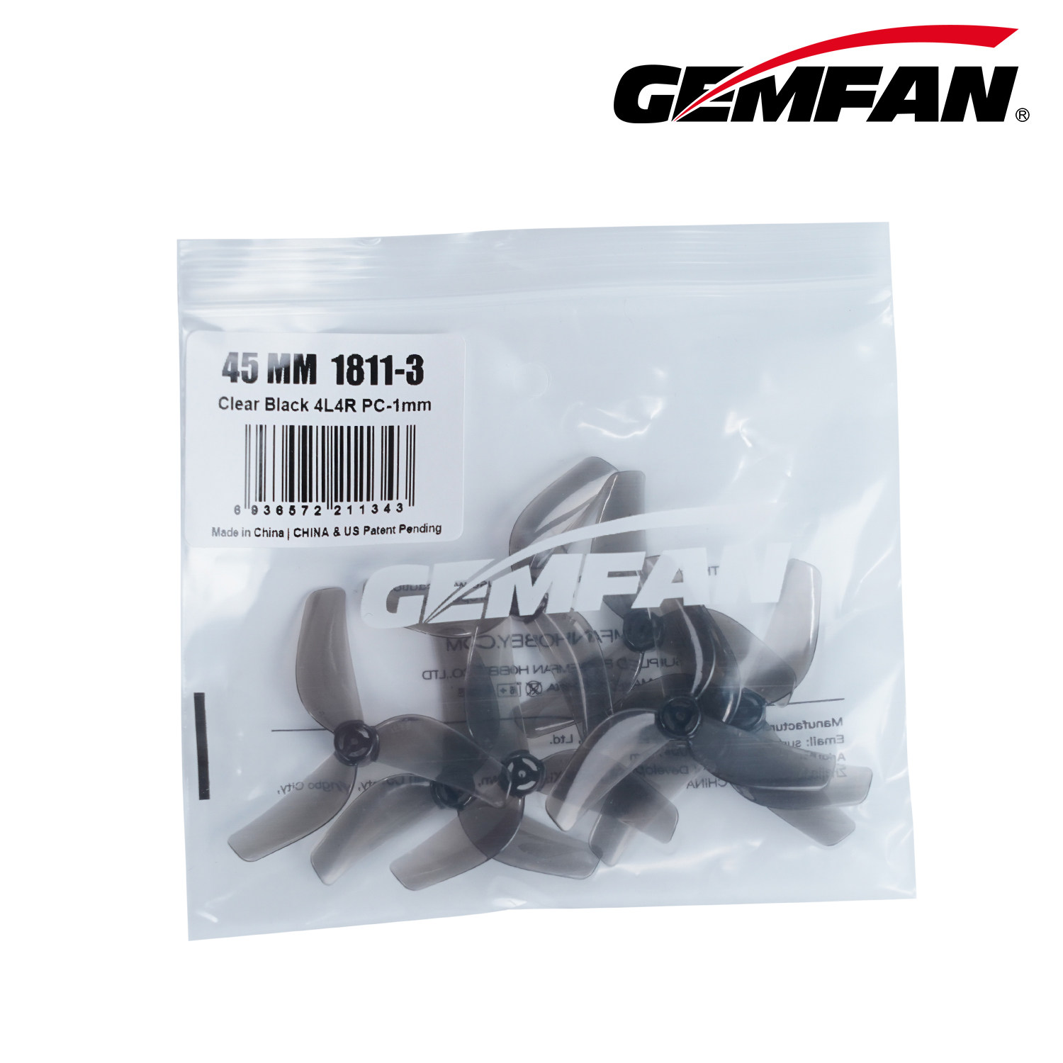 4 Pack Gemfan 1811 45mm 3-Blad - Propeller Balancer Tool ulasan dan harga