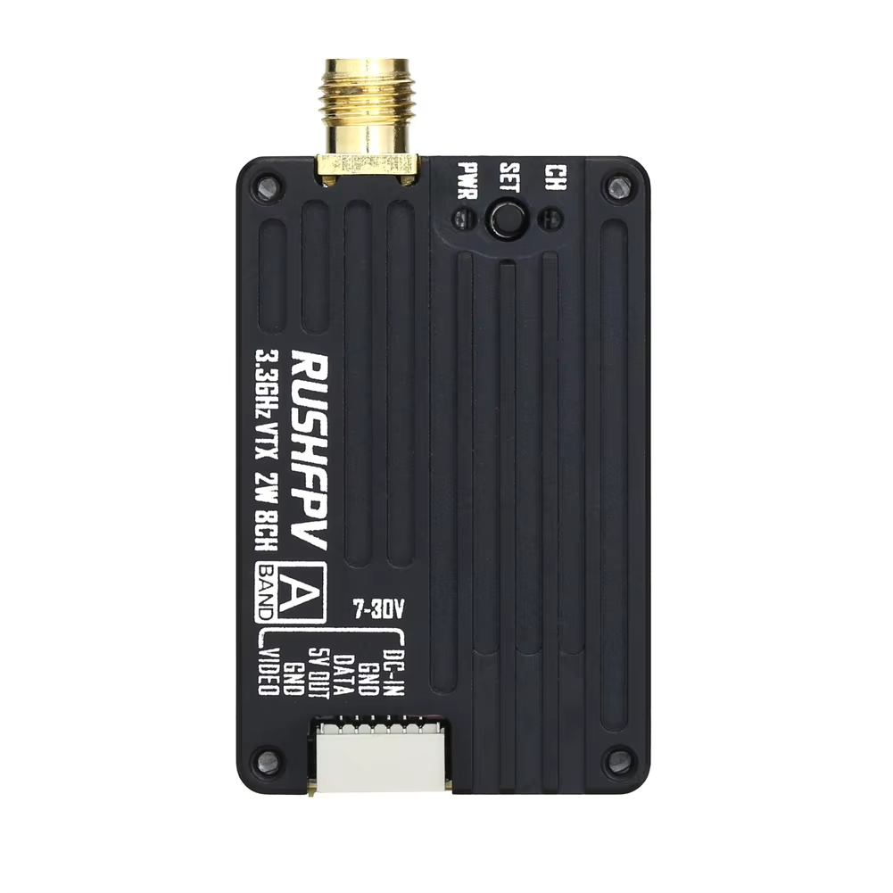 RUSHFPV 3.3G 2W VTX Transmitte - Telemetry Module Rc ulasan dan harga