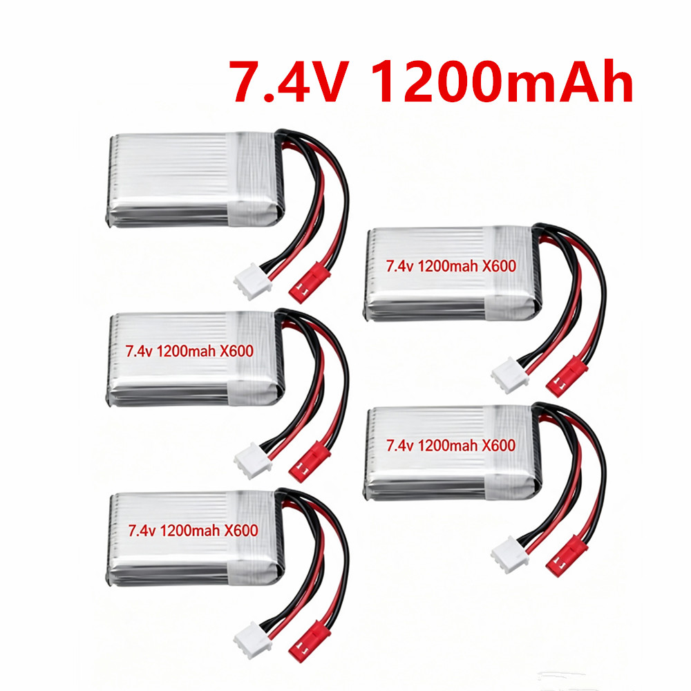 803048 Lipo Battery 7.4V 1200m - Drone Mjx Rc ulasan dan harga
