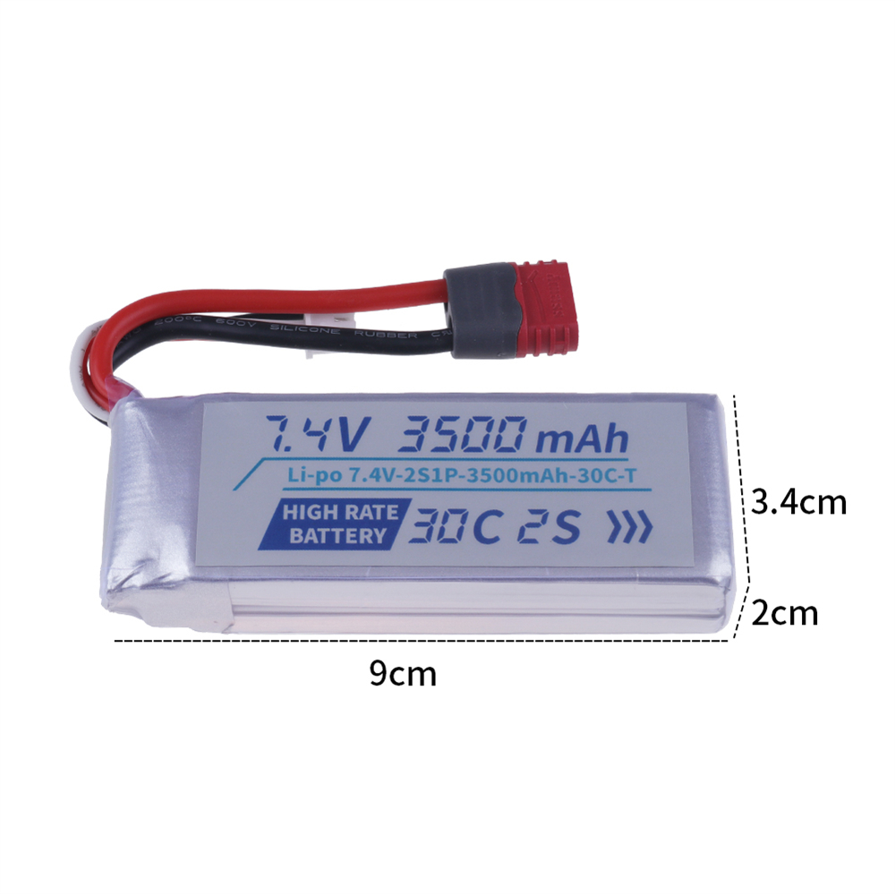 3500MAH 30C 7.4V 11.1V Lipo Ba - Drone Mjx Rc ulasan dan harga